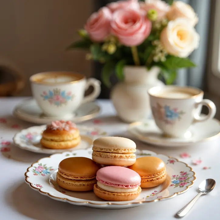 Delicious Dessert Plate Cropped